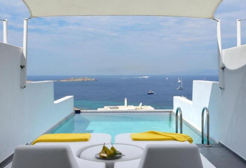 חדר סופריור, Myconian Korali Relais & Chateaux