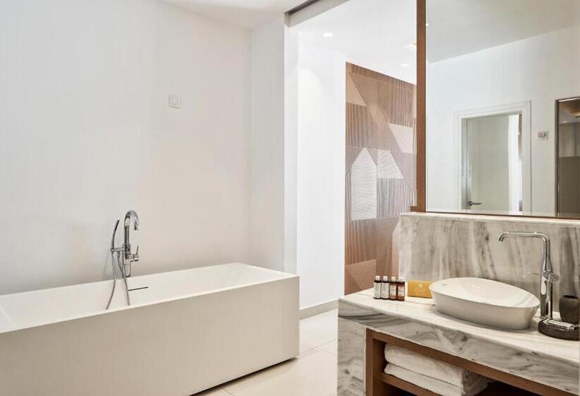 סוויטת ג'וניור עם בריכה, Myconian Korali Relais & Chateaux