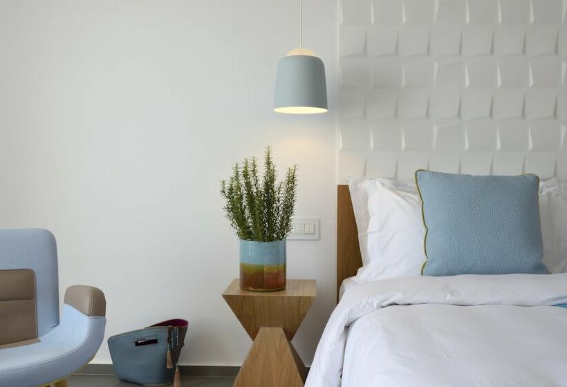 חדר דלוקס צדדי נוף לים, Myconian Korali Relais & Chateaux