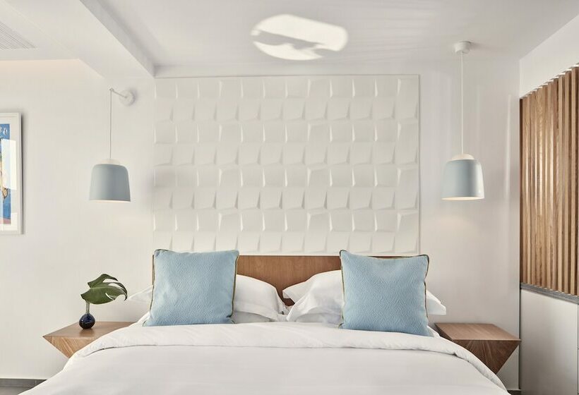 Номер Deluxe Вид на Море Боковой, Myconian Korali Relais & Chateaux