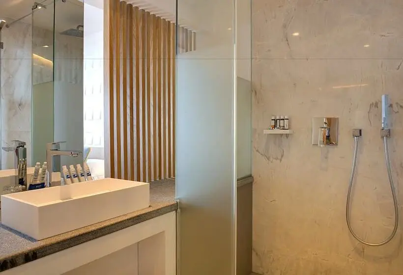 片側に海が見えるデラックスルーム, Myconian Korali Relais & Chateaux