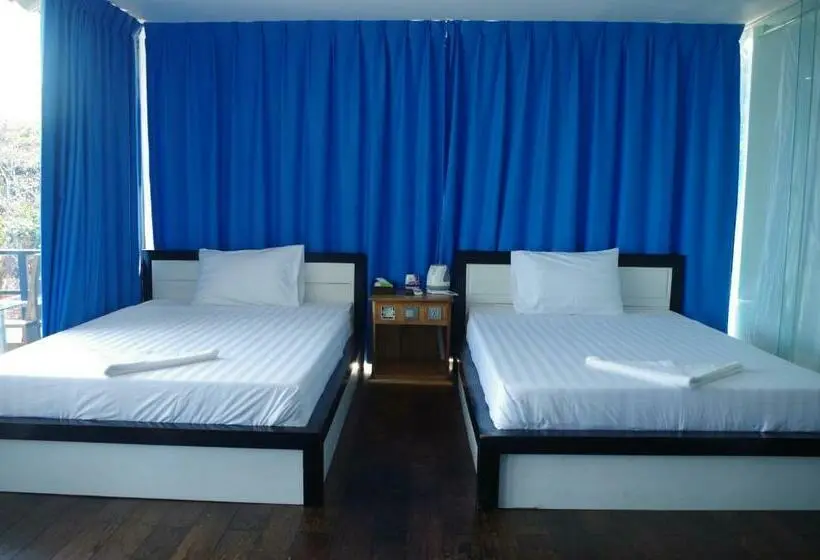 اتاق لوکس با چشم‌انداز دریا, Koh Rong Ocean View Bungalows