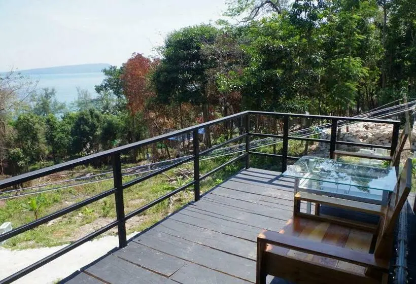 اتاق لوکس با چشم‌انداز دریا, Koh Rong Ocean View Bungalows