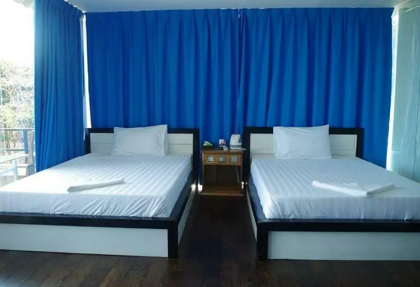 اتاق لوکس با چشم‌انداز دریا, Koh Rong Ocean View Bungalows