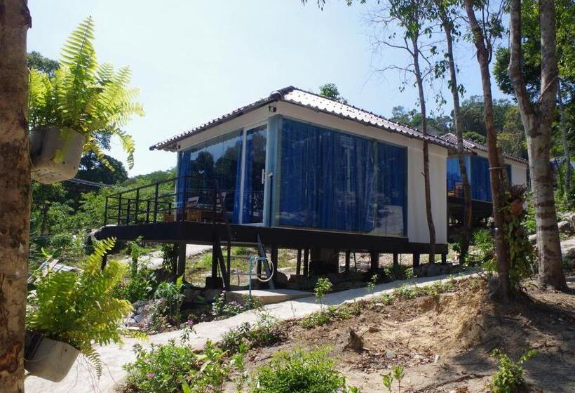 Quarto Deluxe Vista Mar, Koh Rong Ocean View Bungalows