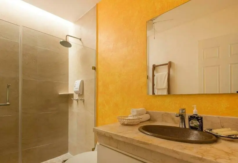 マスタースイートルーム, Casa Lotería Pueblito Sayulita Colorful, Family And Relax Experience With Private Parking And Pool