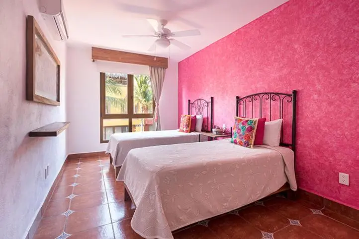 マスタースイートルーム, Casa Lotería Pueblito Sayulita Colorful, Family And Relax Experience With Private Parking And Pool
