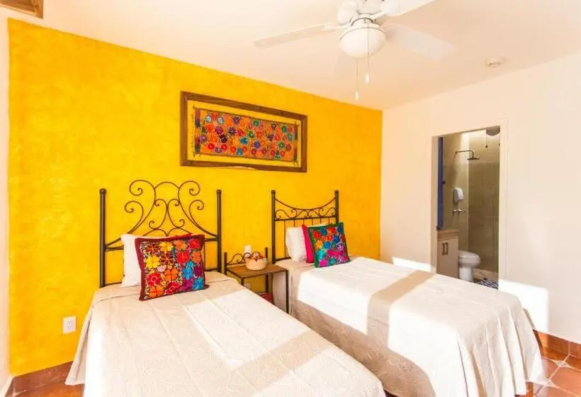マスタースイートルーム, Casa Lotería Pueblito Sayulita Colorful, Family And Relax Experience With Private Parking And Pool