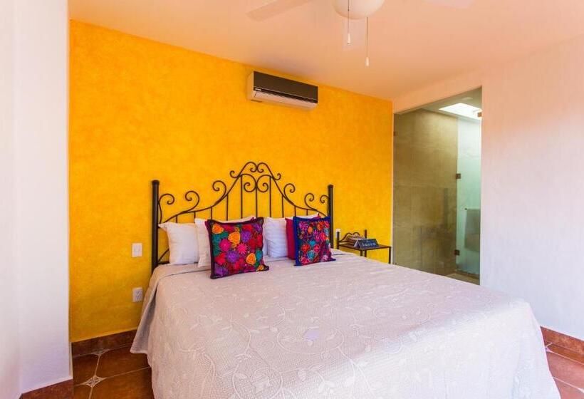 バルコニー付きジュニアスイート, Casa Lotería  Pueblito Sayulita  Colorful, Family And Relax Experience With Private Parking And Pool