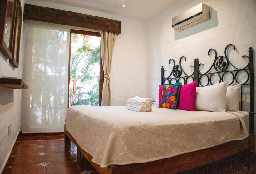 חדר משפחתי פרמיום, Casa Lotería  Pueblito Sayulita  Colorful, Family And Relax Experience With Private Parking And Pool