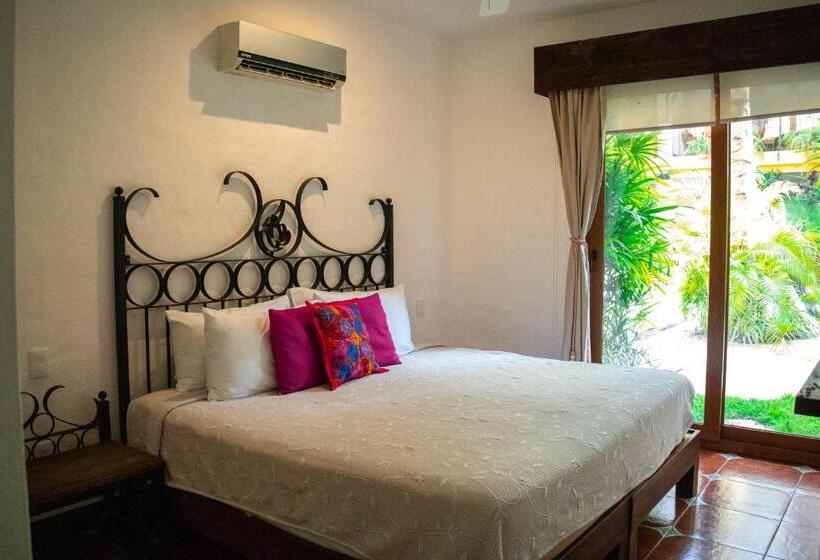 חדר משפחתי פרמיום, Casa Lotería  Pueblito Sayulita  Colorful, Family And Relax Experience With Private Parking And Pool