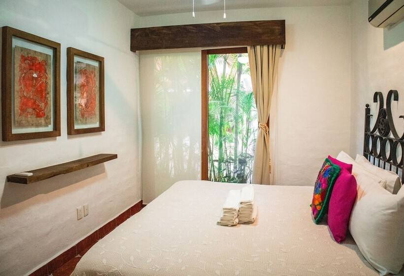 חדר משפחתי פרמיום, Casa Lotería  Pueblito Sayulita  Colorful, Family And Relax Experience With Private Parking And Pool