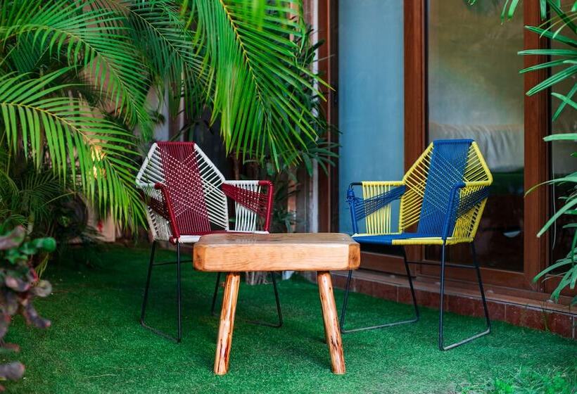 חדר משפחתי פרמיום, Casa Lotería  Pueblito Sayulita  Colorful, Family And Relax Experience With Private Parking And Pool