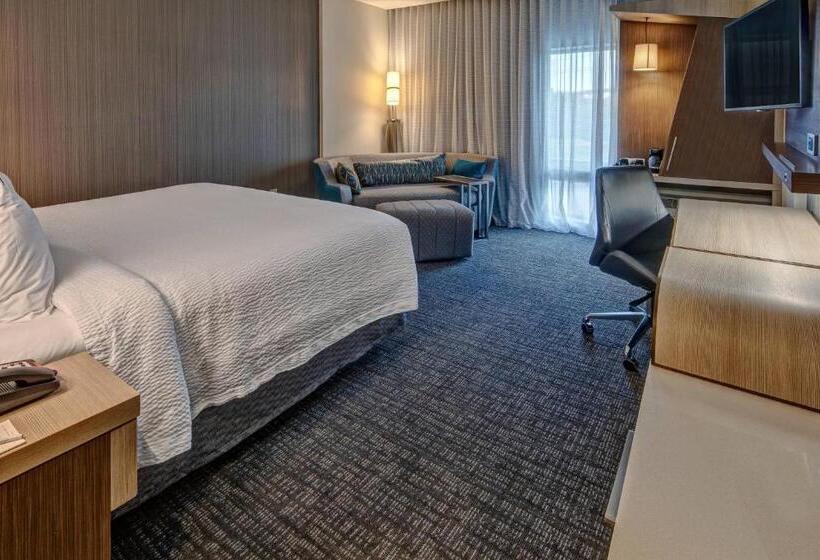 キングサイズベッドのデラックスルーム, Courtyard Austin By Marriott Northwest/lakeline