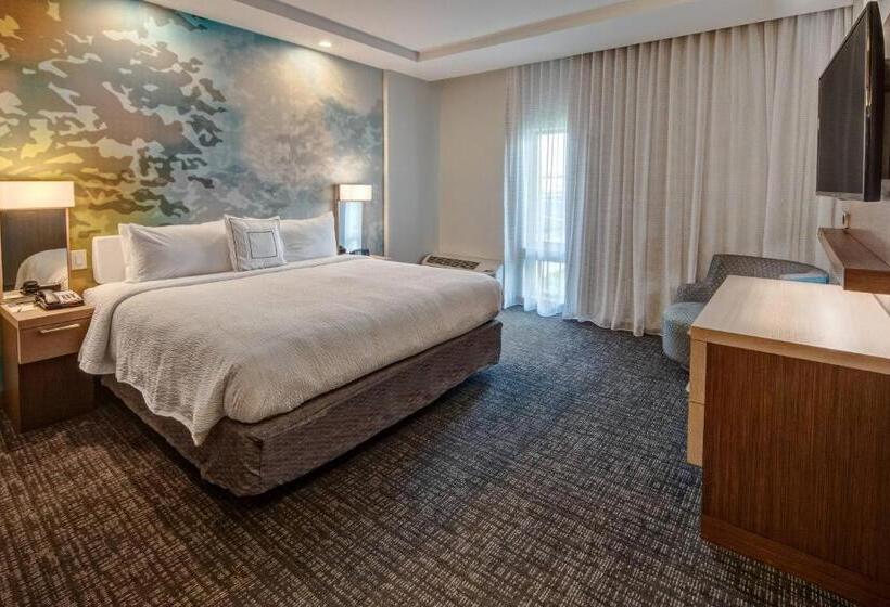 キングサイズベッドのデラックススイート, Courtyard Austin By Marriott Northwest/lakeline