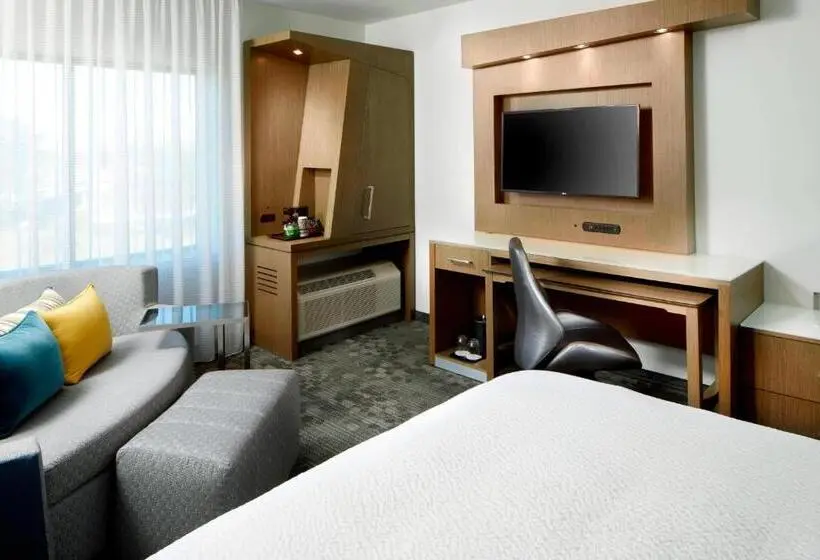 キングサイズベッドのスタンダードルーム, Courtyard By Marriott Charlotte Fort Mill, Sc