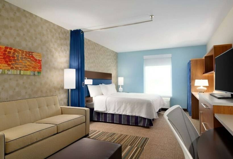 Çift Kişilik Yataklı Standart Stüdyo, Home2 Suites By Hilton Joliet/plainfield