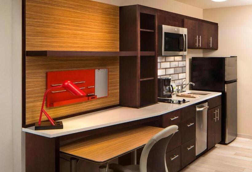 带大床的标准工作室, Towneplace Suites By Marriott Foley At Owa