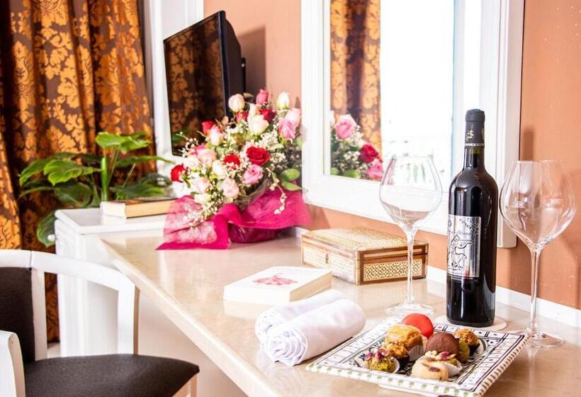 Chambre Quadruple Deluxe, Cap Bon Kelibia Beach Hotel & Spa