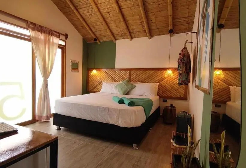 Standardzimmer Kingsize Bett, Puerto Bamboo