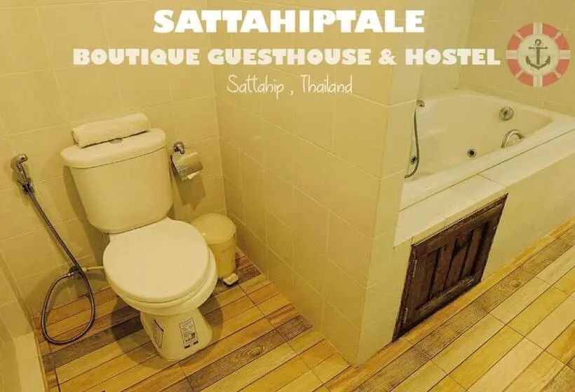 キングサイズベッドのスタンダードルーム, Sattahiptale Boutique Guesthouse & Hostel