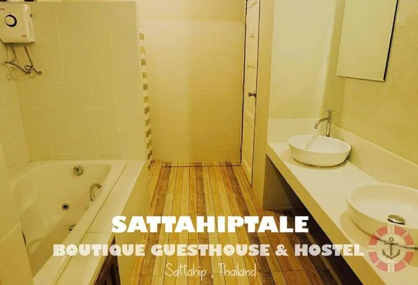 キングサイズベッドのスタンダードルーム, Sattahiptale Boutique Guesthouse & Hostel