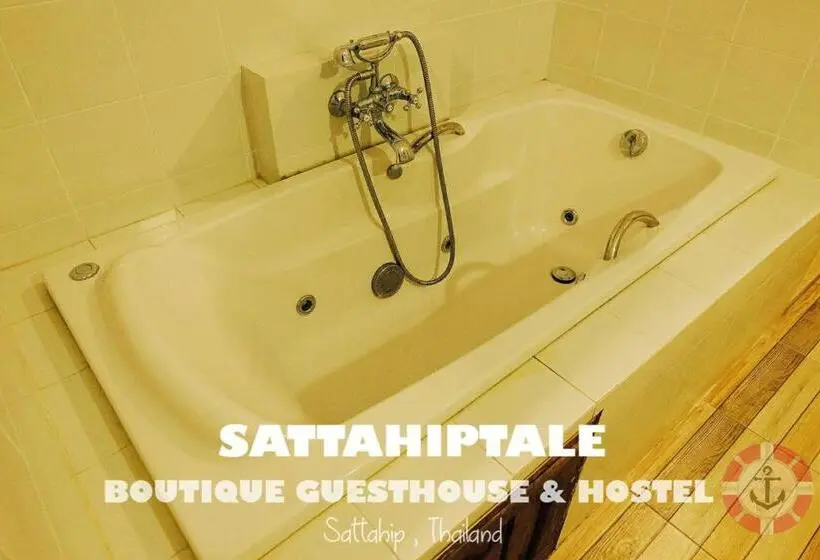 キングサイズベッドのスタンダードルーム, Sattahiptale Boutique Guesthouse & Hostel