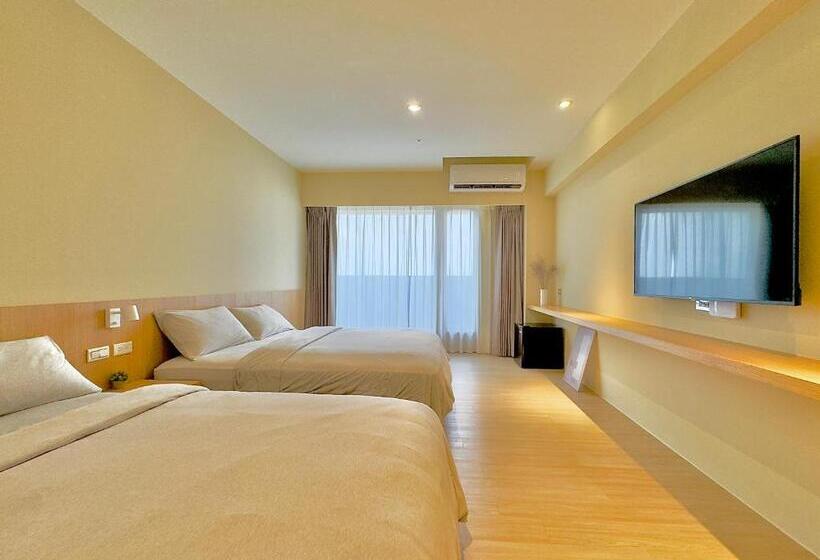 اتاق کلاسیک چهارنفره, Brown House Hotel Taipei Main Station