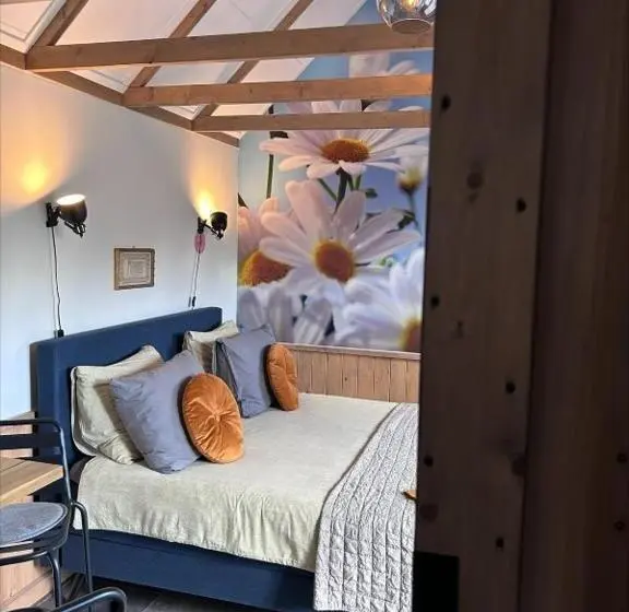 テラス付きスタンダードルーム, Bed En Brochje De Oase