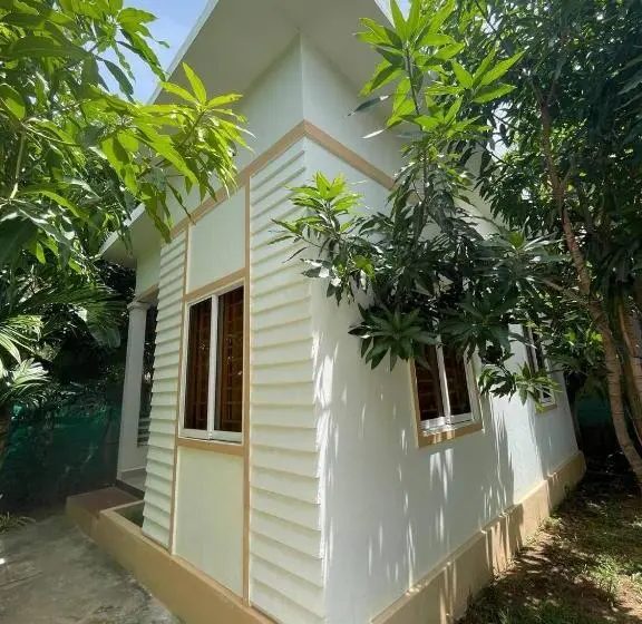 キングサイズベッドのデラックスルーム, Siem Reap Lodge Eecfc Homestay Vsv
