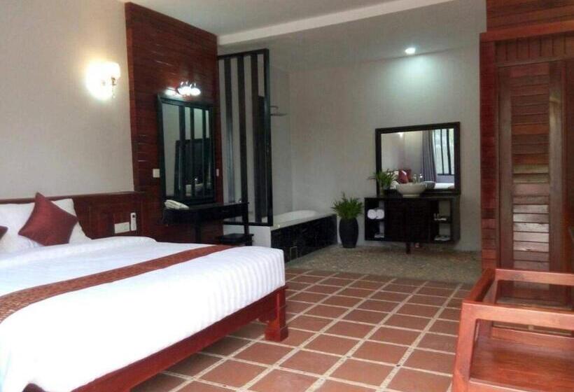 Номер Deluxe Кровать Кинг, Siem Reap Lodge Eecfc Homestay Vsv