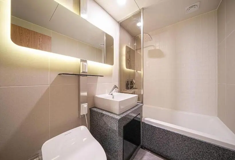 キングサイズベッドのデラックスルーム, Sangju Brown Dot Hotel Sangju Branch