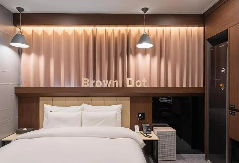 キングサイズベッドのスタンダードルーム, Sangju Brown Dot Hotel Sangju Branch