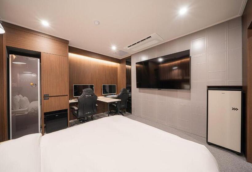 Chambre Standard Lit King Size, Sangju Brown Dot Hotel Sangju Branch