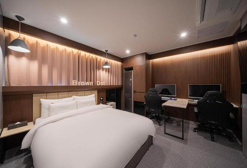 Chambre Standard Lit King Size, Sangju Brown Dot Hotel Sangju Branch