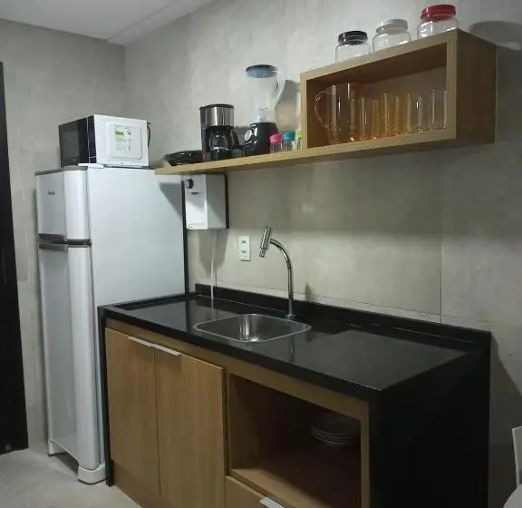 海の見える1ベッドルームアパートメント, Apartamento Entre Boa Viagem E Porto De Galinhas