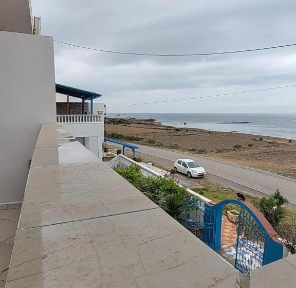 חדר סטנדרט נוף לים עם מרפסת, Dar Haja Zekia