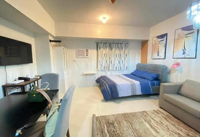 ダブルベッドのスタンダードスタジオ, Studio Condo Near Ayala, Cebu East Gate