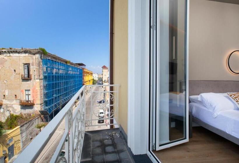 Quarto Deluxe Vista Mar com Sacada, Vesuvius Palace Apart