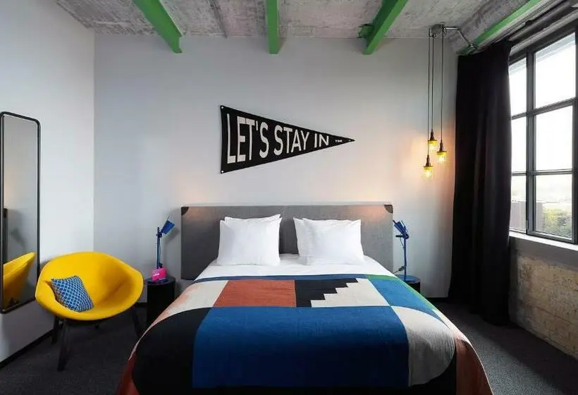 キングサイズベッドのデラックスルーム, The Social Hub Maastricht
