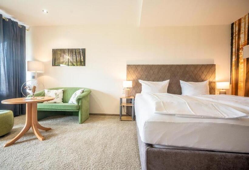 带阳台的豪华间, Bergseele Seminar  & Retreathotel Schwarzwald