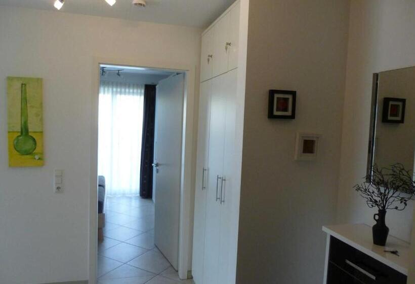 침실 1개 테라스 아파트, Residenz Strandkrone 02