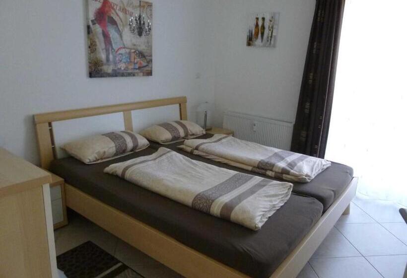 침실 1개 테라스 아파트, Residenz Strandkrone 02