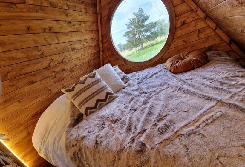 غرفة عائلية, Cabane Indiana   Spa Du Souffle Du Saule