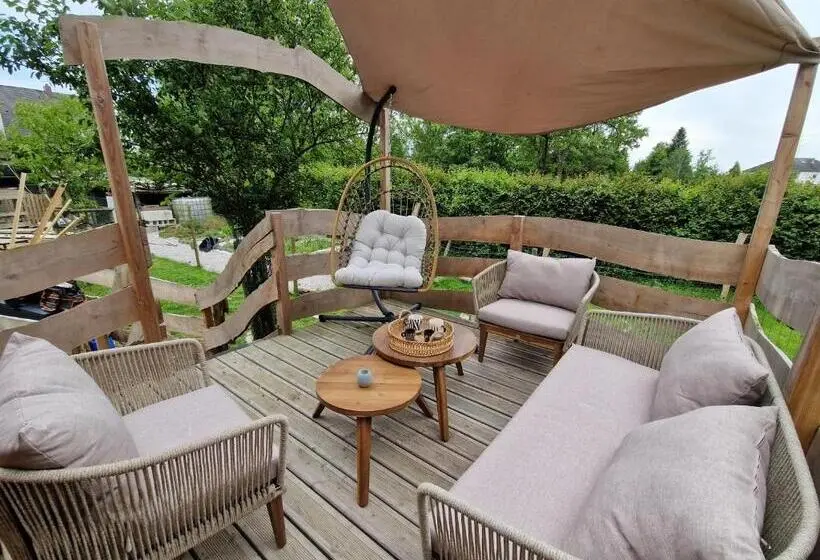 ファミリールーム, Cabane Indiana   Spa Du Souffle Du Saule