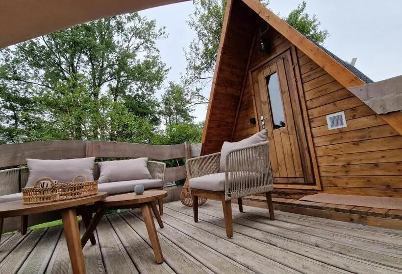 ファミリールーム, Cabane Indiana   Spa Du Souffle Du Saule
