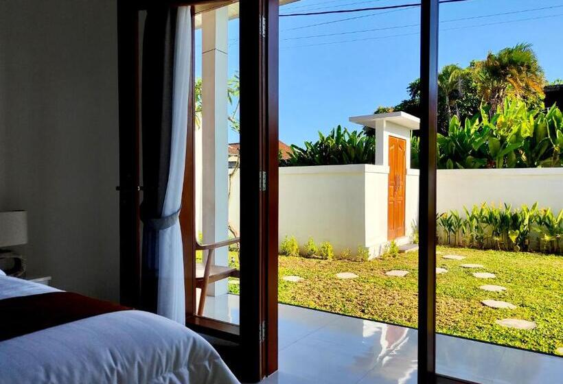 חדר סטנדרט עם מיטת קינג, Canggu 5 Min To The Beach Peaceful Escape
