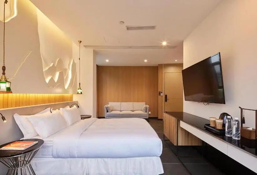 キングサイズベッドのスタンダードルーム, The One Hotel壹心生活美学酒店