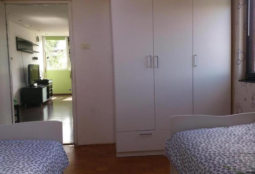 تختخواب در اتاق مشترک, Private Room In The Apartment