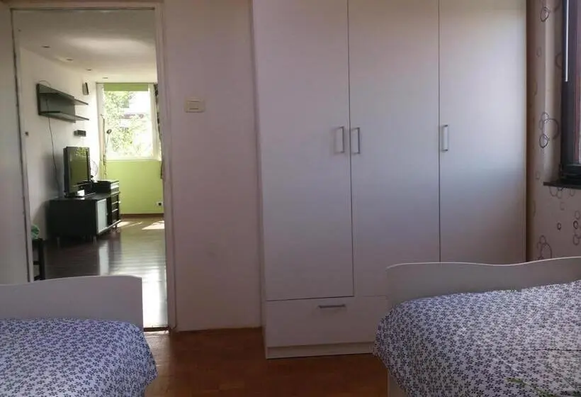 تختخواب در اتاق مشترک, Private Room In The Apartment